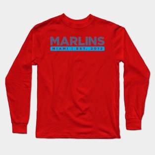 Marlins #2 Long Sleeve T-Shirt